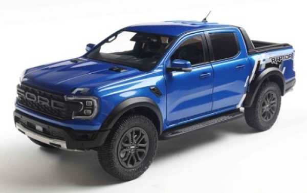 421186549 Ford Ranger Raptor Pick-Up 2024 blue 1:18